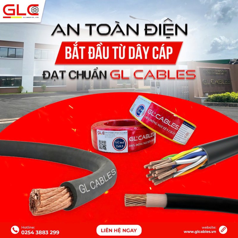 GL Cables nhà sản xuất và cung cấp dây cáp điện hàng đầu Việt Nam