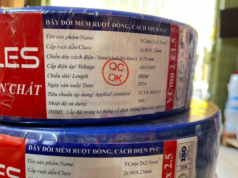 Các tiêu chí ảnh hưởng trực tiếp đến báo giá dây điện dân dụng tại Đồng Nai