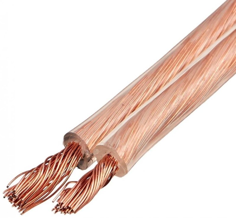 Dây điện dây loa điện đỏ đen, dây loa trong suốt chất lượng tại GL Cables